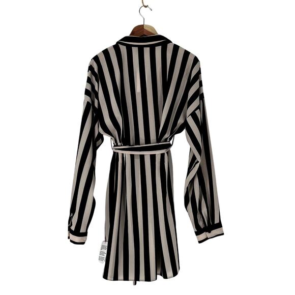 ASOS Black and White Striped Mini Dress - Picture 5 of 10